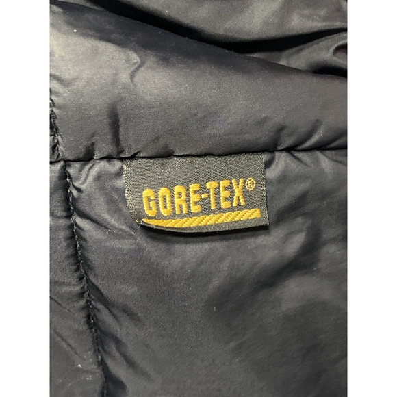 Vintage LL Bean Jacket Mens Large Red Hooded Puffer Gortex Ripstop Embroidered - Picture 8 of 16